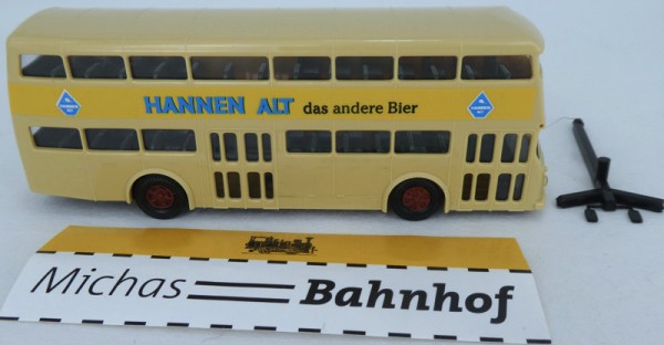 Hannen Alt Doppeldecker DE Büssing Bus Berlin BVG Nahverkehr Omnibus H0 å