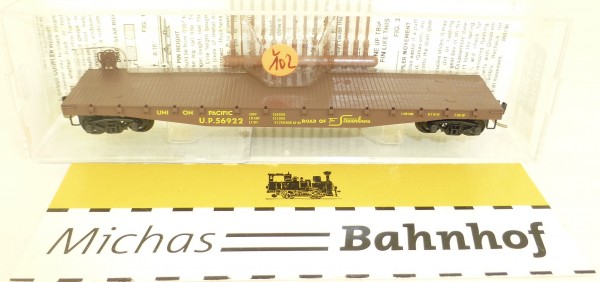 MICRO TRAINS 45050 Union Pacific 56922 50&#039; Flatcar Fishbelly Side N 1:160 #102L å