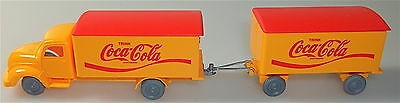 Coca-Cola Magirus Rundhauber Hängerzug orange rot IMU H0 1/87 #33# å