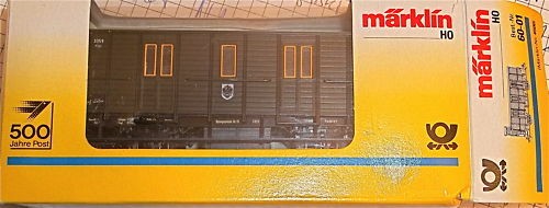 Postmuseumswagen Märklin 4500 PMS 60-01 H0 1:87 # å