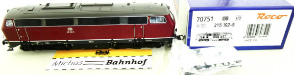 Roco 70751 BR 215 102-5 Diesellok DB H0 1:87 OVP HU4 µ