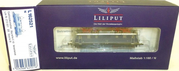 E 10 Elektrolok DB EpIII DSS Next18 Liliput L162521 N 1:160 OVP HR2 å *