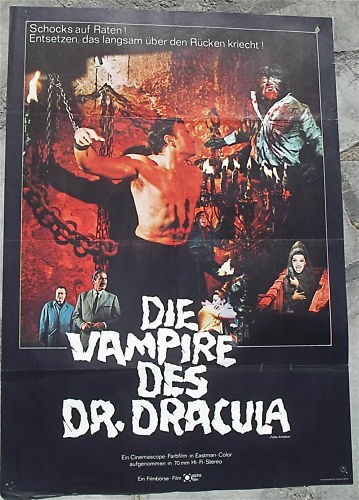 Die Vampire des Dr. Dracula Filmplakat