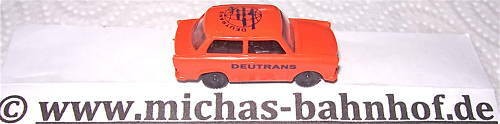 DEUTRANS Trabant Trabbi orange 1:87 å