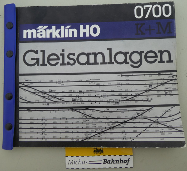 Märklin 0700 Gleisanlagen K + M Spur HO 1:87 HD4 å