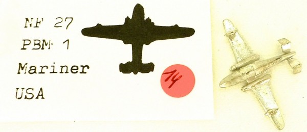 PBM 1 Mariner USA NF 27 Schiffsmodell 1:1250 SHP14 #LI3 å *