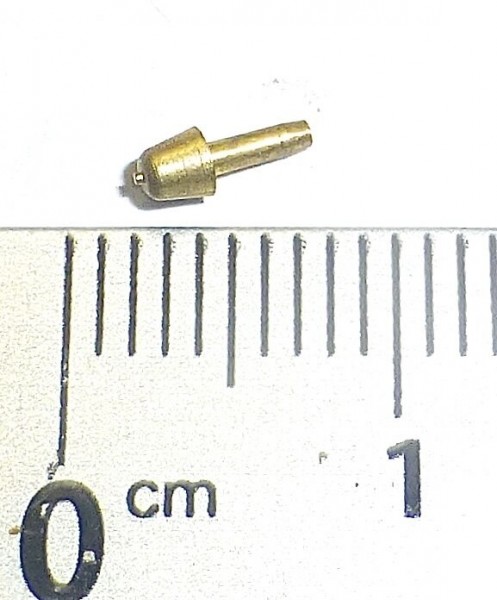 Glocke Atrappe lang Messing Spur N 1:160 LF2 å √