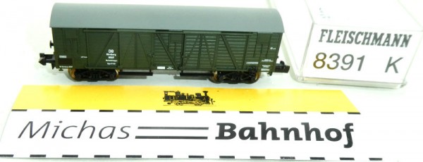 Bahndienstwagen Güterwagen US-Bauart Fleischmann 8391K NEU 1/160 N HQ6 µ