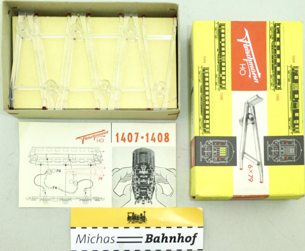 6x Fleischmann 79 Innenbeleuchtung Lichtleiter OVP H0 1:87 KA3 å