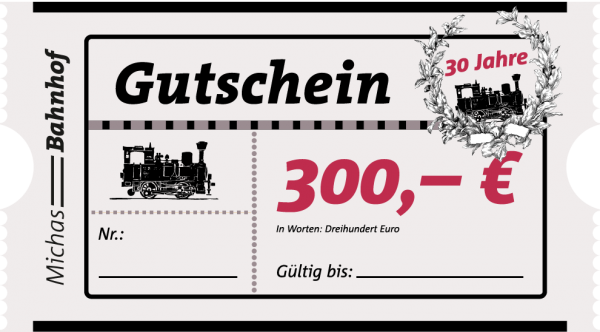 Gutschein 300€