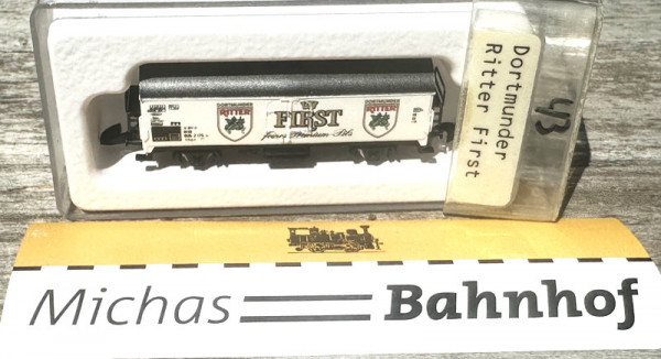 Märklin Dortmunder Ritter First mini club Werbemodell Spur Z 1:220 #43 LG4 å