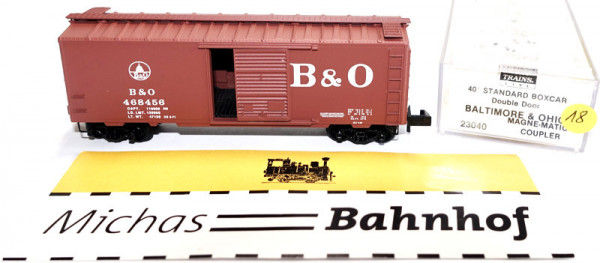 Micro Trains Line 23040 40&#039; Standard Boxcar Baltimore Ohio 468456 N 1:160 m18 å