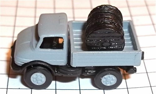 UNIMOG Mercedes Kabeltransport Kleinserie 1:160