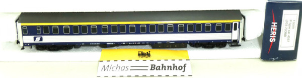Heris 13009 ÖBB P-Typ Schnellzugwagen 4557 blau silber 2te Kl H0 1:87 OVP LB4 å