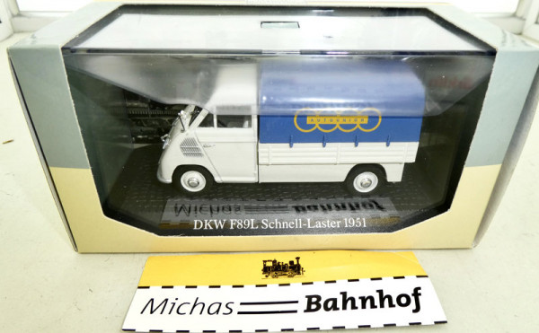 DKW F89L Schnell-Laster 1951 Atlas 7421106 1:43 OVP HB3 µ