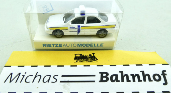 Ford Mondeo Ghia Police Northern Constabulary Rietze H0 1:87 OVP GB5 å