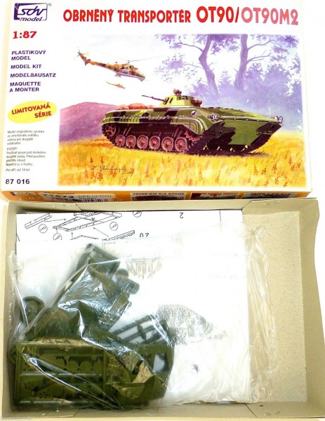 Pz Kfz OT90 OT90M2 Schützenpanzer 71572 SDV model 87016 Bausatz 1:87 LD2 å