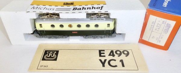 E 499 Ellok grün gelb BTTB 2312 TT 1:120 OVP KE2 å