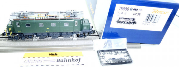 78088 Roco Ae 3/6 10639 Ellok AC digital Sound H0 1:87 OVP Hi5 µ