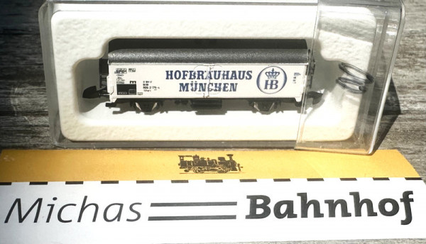 Märklin HOFBRÄUHAUS MÜNCHEN mini club Werbemodell Spur Z 1:220 #00LG4 å