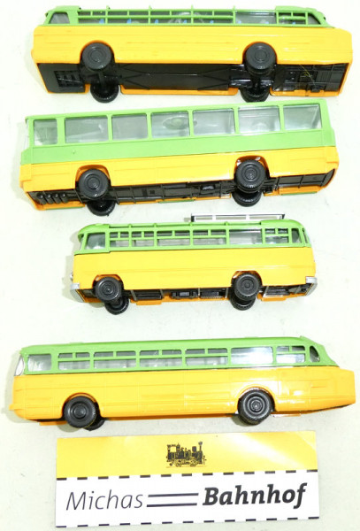 Poznan Posen IKARUS Bus Set 4 teilig 1:87 H0 #UZ4 å