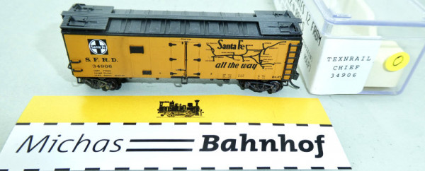 TexNRails SANTA FE REEFER THE CHIEF WEST 34906 N 1:160 OVP #O HC6 å