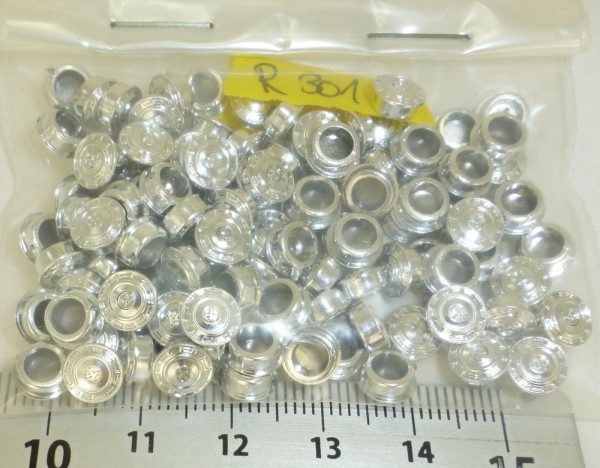 Kässbohrer LKW Felgen Silber Chrom 100 Stück H0 1:87 tuning R301B LL2 å *
