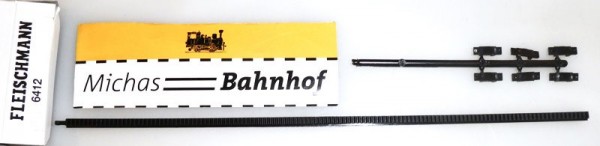 Fleischmann 6412 Flexible Zahnstange für Zahnradbahn Profi Gleis neu H0 1:87 å