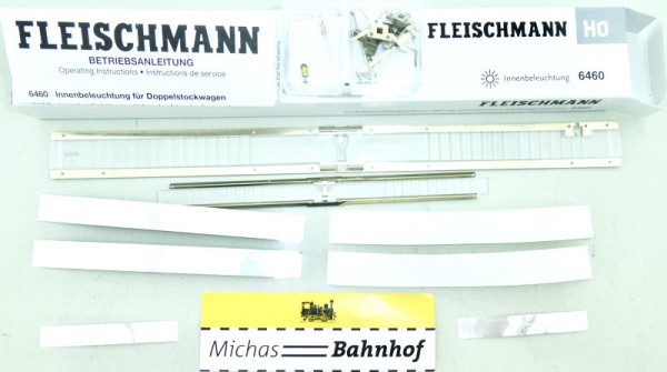 Fleischmann 6460 Innenbeleuchtung für Doppelstockwagen HO 1:87 LB4 µ