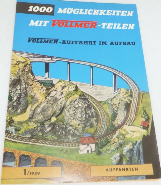 1/1959 Auffahrten 1000 Möglichkeiten mit Vollmer Teilen # å *