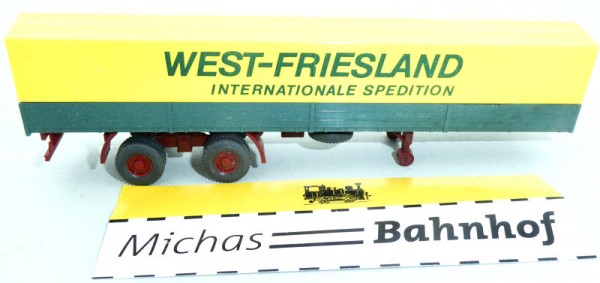 Wiking Pritsche Auflieger LKW West-Friesland Basteln Ladegut etc H0 1:87 UF4 å