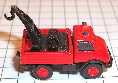 UNIMOG Mercedes Feuerwehr Kleinserie Metall IMU Spur N 1:160 å