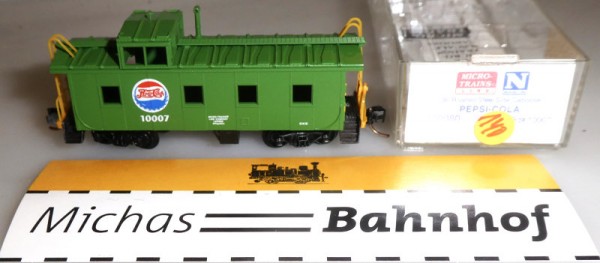 Pepsi-Cola 10007 36&#039; Caboose Micro Trains Line 100080 1:160 OVP R140 å