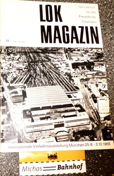 Lok Magazin 13 Juli 1965 franckh HS2 å