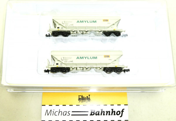 Minitrix 15661 Getreidesilowagen-Set SNCB/NMBS N 1:160 OVP LB4 å