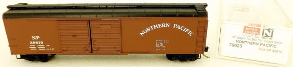 Micro Trains Line 79020 Northern Pacific 39610 50´ Box Car 1:160 OVP #E å *