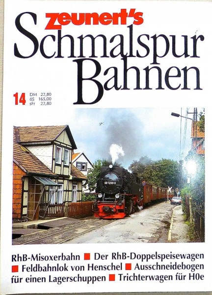 14 Zeunert&#039;s Schmalspur Bahnen å *