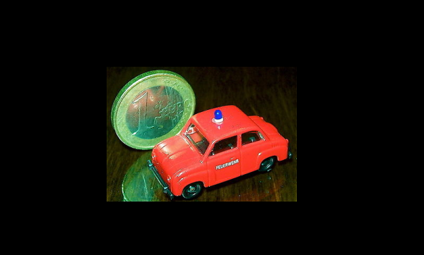 Goggomobil T 400 Feuerwehr SES H0 1:87 å