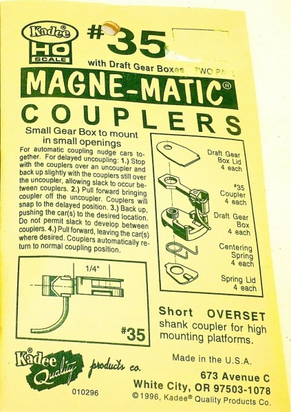KADEE 35 Magne Matic Couplers H0 1:87 å *