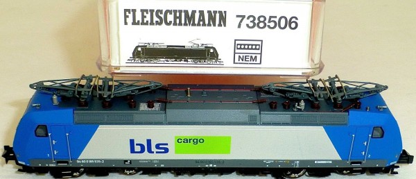 BLS Cargo E 185 Angel Trains Fleischmann 738506 N 1:160 OVP NEU HQ3 µ *