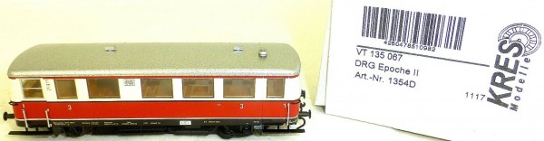 VT 135 067 Nebenbahntriebwagen DRG EpII KRES 1354D TT 1:120 OVP NEU #HL6µ*