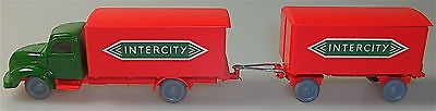 IMU INTERCITY Magirus Rundhauber Hängerzug grün rot H0 1:87 #70å
