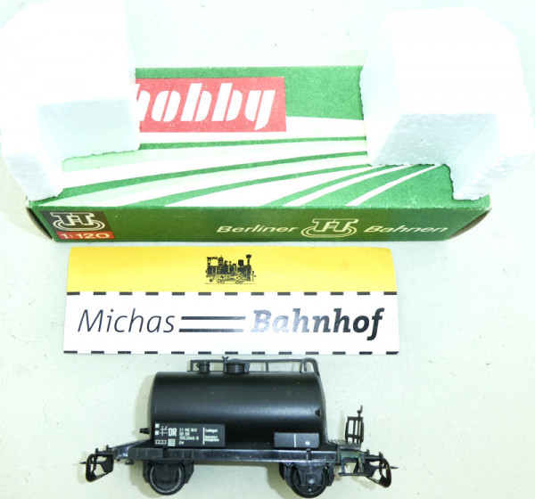 Kesselwagen schwarz BTTB Berliner TT Bahnen DDR 1:120 #A HN2 å