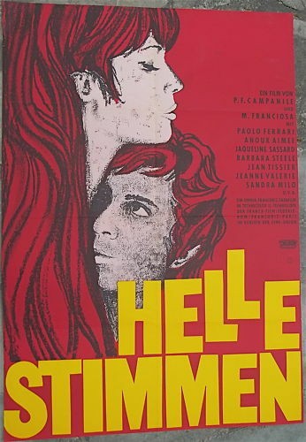 HELLE STIMMEN Paolo Ferrari Anouk Aimee u.a. Filmplakat