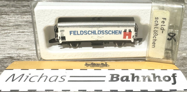 Märklin Feldschlößchen mini club Werbemodell Spur Z 1:220 #05 LG4 å