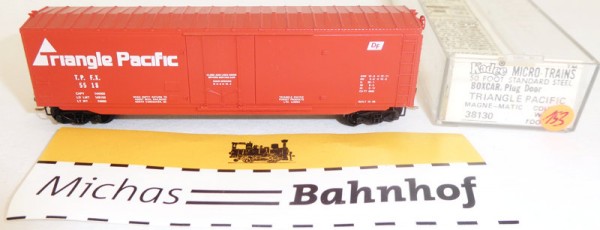 Triangle Pacific TPFX 5518 50´ Boxcar Micro Trains Line 38130 N 1:160 Ω153 å