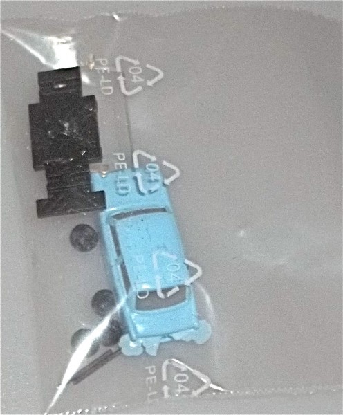 Trabbi hellblau TT Bausatz 1:120 zum zusammenbauen å