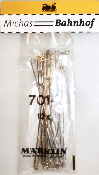 10x Märklin 7014 Fahrdraht Nockenstück Oberleitung M Gleis neu OVP HJ3 å