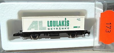 AL Loulakis Getränke, Containerwagen Kolls 87708 Märklin 8615 Z 1/220 *173*
