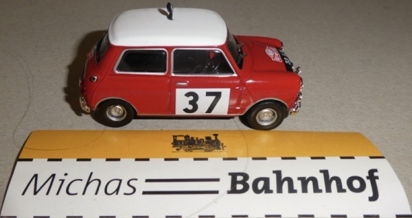 Mini Cooper rot Rallye Monte Carlo 1964 No 37 1:43 Atlas UI å